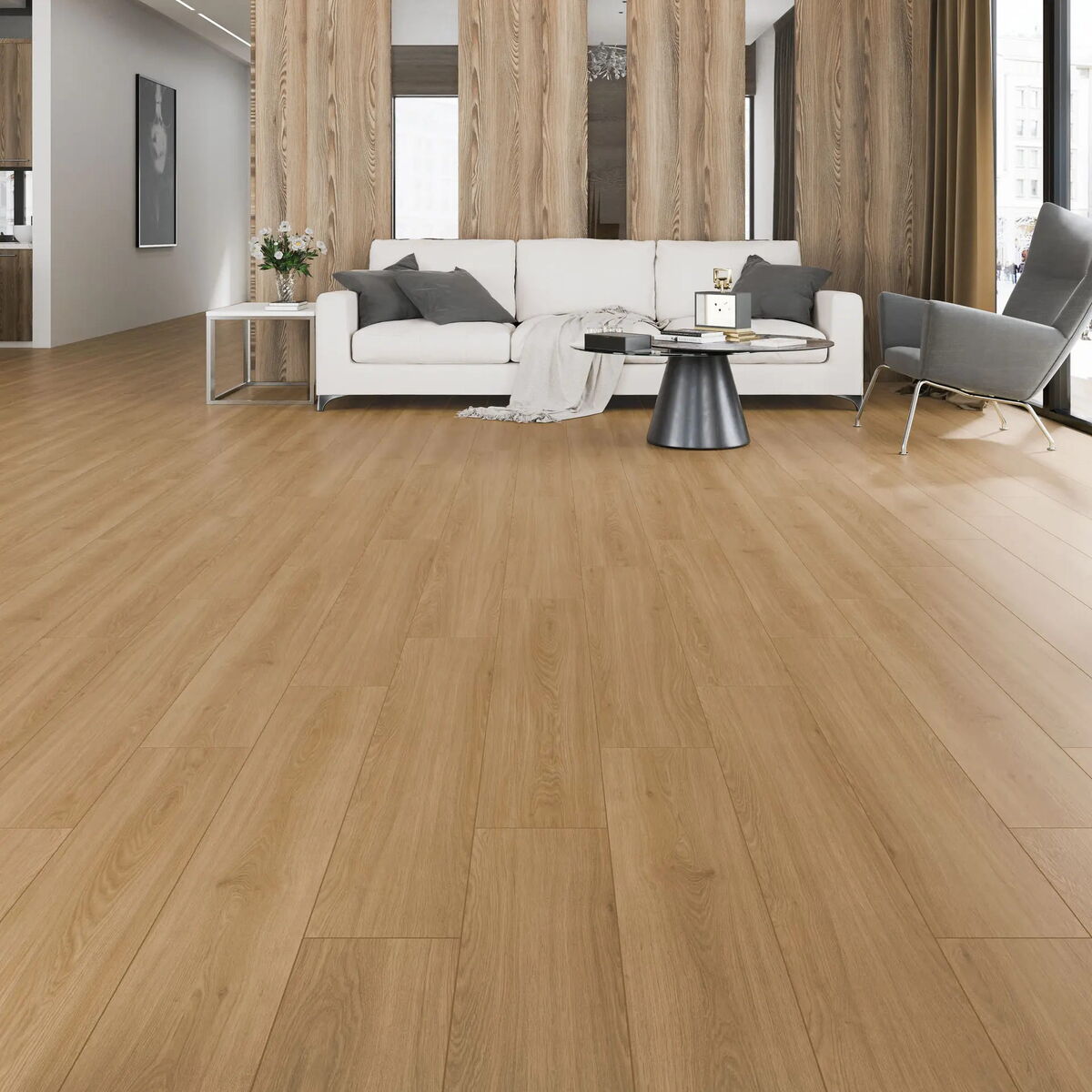 Çamsan Diamond Derzli Laminat Parke 10 mm Solid Meşe